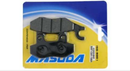 BALATA MASUDA FRENO DISCO P/ XTZ 125 250SZ EN 125 NUOVO 125 DM 200 DM 150ROJA VORTX 200 TORNADO XR 250