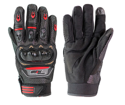 HARMAND GUANTES IRON RACING FIBRA TALLA XL COLOR NGO/ROJO