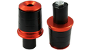 CONTRAPESO DECORATIVO IRON RACING  IR0708 COLOR NARANJA TAPONES