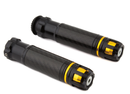 PUÑOS FIBRA DE CARBONO NGO/DORADO ZX-526
