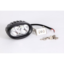 FARO AUXILIAR DE 2 LEDS 10W20W LUZ BLANCA CUERPO NEGRO EXPLORADORA