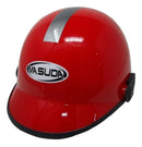 CASCO MASUDA MEDIA CACHUCHA COLOR ROJO