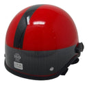 CASCO MASUDA MEDIA CACHUCHA COLOR ROJO