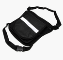 MOCHILA TEXTIL P/ PIERNA COLOR NEGRO
