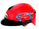 CASCO INFANTIL MASUDA MSD-508 ESTRELLA COLOR ROJO