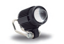FARO AUXILAR LED TIPO CAÑÓN LUPA LUZ BLANCA Y AMARILLA