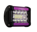 FARO AUXILIAR HYPER LED IR-1840 COLOR MORADO 12-80V 60W 7000K 4000LM,  EXPLORADORA