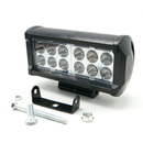 FARO BARRA 12 LED LUZ BLANCA CONTORNO AZUL C/ ALTA/BAJA Y ESTROBO
