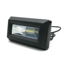 FARO RECTANGULAR 6 LED LUZ BLANCA C/ ALTA/BAJA Y ESTROBO
