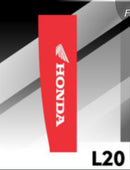MANGAS HONDA COLOR ROJO