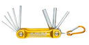 LLAVE HEXAGONAL PLEGABLE PORTATIL