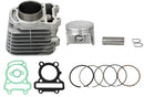 KIT CILINDRO COMPLETO P/ BAJAJ AUTORIKSHA 180 CAMISA