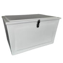 CAJA GRANDE PORTA EQUIPAJE (42X62.5X32CM) COLOR BLANCO MALETERO