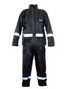 IMPERMEABLE WINDSOR 2 CAPAS TALLA M COLOR NEGRO