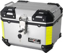 MALETERO IRON RACING 45L COLOR PLATA C/ REFLEJANTE CAJA