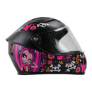 CASCO INFANTIL GHIRA CERRADO TALLA S GH1300 COLOR NEGRO/ROSA MATE