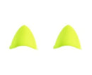OREJA DE PLASTICO P/ CASCO COLOR AMARILLO