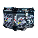 MALETERO IRON RACING GS ALUMINIO 45L 41*36*33CM COLOR NEGROCAJA