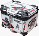 MALETERO IRON RACING TRAVEL ALUMINIO 45L 41*36*33CM COLOR PLATACAJA