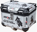 MALETERO IRON RACING COOL X3 ALUMINIO 45L 41*36*33CM COLOR PLATACAJA