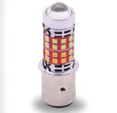 FOCO RASEN LED BA20D LUPA LUZ AMARILLA/BLANCA 40 LEDS LATERALES ENTRADA BOLA