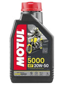 ACEITE MOTUL 4 TIEMPOS 5000 20W50 1LT SEMI SINTETICO