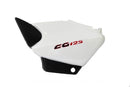 CUBIERTA LATERAL IZQUIERDA CARGO 125 COLOR BLANCO TAPA
