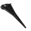 EMBUDO DE PLASTICO COLOR NEGRO (28CM LARGO X 9CM ANCHO)