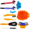 KIT LIMPIADOR DE CADENA (CEPILLO, ESPONJA 9 PIEZAS)