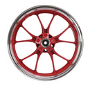 RIN DELANTERO COMPLETO VENTO NITROX 250 COLOR ROJO