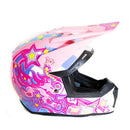 CASCO INFANTIL YOGE ESTRELLAS CROSS ROSA