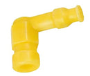 CAPUCHON BUJIA 90° COLOR AMARILLO CHUPON