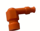CAPUCHON BUJIA 90° COLOR NARANJA CHUPON