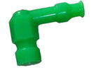 CAPUCHON BUJIA 90° COLOR VERDE CHUPON