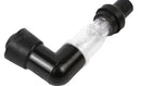 CAPUCHON BUJIA 90° TRANSPARENTE CHUPON