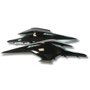 CUBIERTAS TRASERAS P/ ELITE 125 COLOR NEGRAS