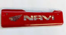 PROTECTOR DE CUBRE ESCAPE ALUMINIO P/ NAVI COLOR ROJO