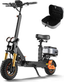 PATÍN ELÉCTRICO HONEY WHALE H3 COLOR NEGRO C/NARANJA 48V/15A