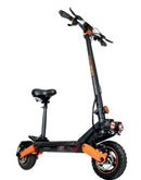 PATÍN ELÉCTRICO HONEY WHALE T8A COLOR NEGRO C/NARANJA 48V/15A