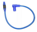 CABLE PARA BUJIA CON CAPUCHON UNIVERSAL RACING COLOR AZUL