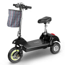 PATIN ELECTRICO CON ASIENTO PARA ADULTOS HONEY WHALE ST03 COLOR NEGRO