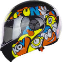 CASCO KOV INFANTIL ABATIBLE KIDS FUN UNITALLA MULTICOLOR