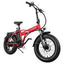 BICI ELECTRICA HONEY WHALE F6PRO-S BATERIA 48V/10AH MOTOR 500-1080W COLOR ROJO