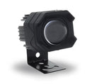 FARO LED RECTANGULAR 2 LUPAS CON HALO INTERMEDIO (AMARILLO BLANCO ROJO)