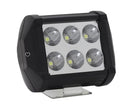 FARO AUXILIAR LED CON ESTROBO 6 LED
