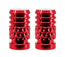 TAPÓN DECORATIVO PARA VÁLVULA EN FORMA PLANA (ROJO)