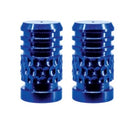 TAPÓN DECORATIVO PARA VÁLVULA EN FORMA PLANA (AZUL)