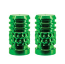 TAPÓN DECORATIVO PARA VÁLVULA EN FORMA PLANA (VERDE)
