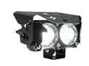 FARO AUXILIAR LED RECTANGULAR 2 OJOS LUZ (VERDE-BLANCO)