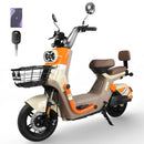 MOTOBICI ELÉCTRICA HONEY WHALE KC PRO BATERÍA 60V/20A MOTOR 800W COLOR NARANJA